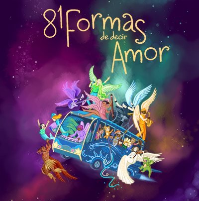 Portada ilustrada del libro 81 Formas de Decir Amor